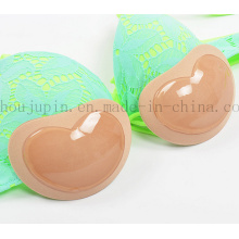 Tasse de rembourrage de soutien-gorge invisible en silicone spongieux OEM pour améliorer la poitrine